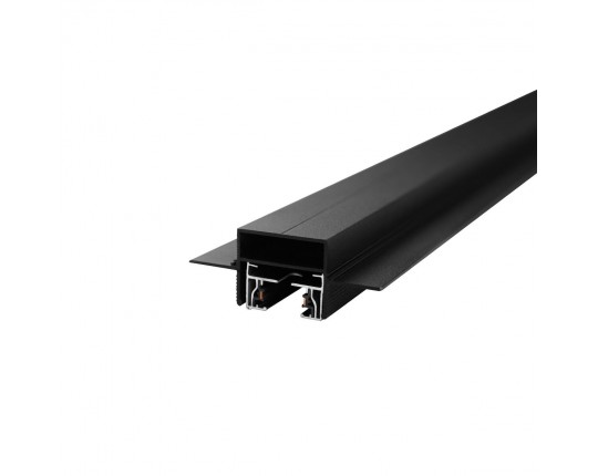 ST001.429.02 Профиль для монтажа Однофазного шинопровода в ГКЛ потолок (2м) ST-Luce Черный Длина 2 0