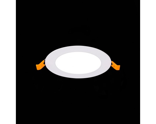 ST209.548.06 Св-к встр. Белый LED 1*6W 4000K 370Lm Ra80 110° IP20 D120xH8 90-265V