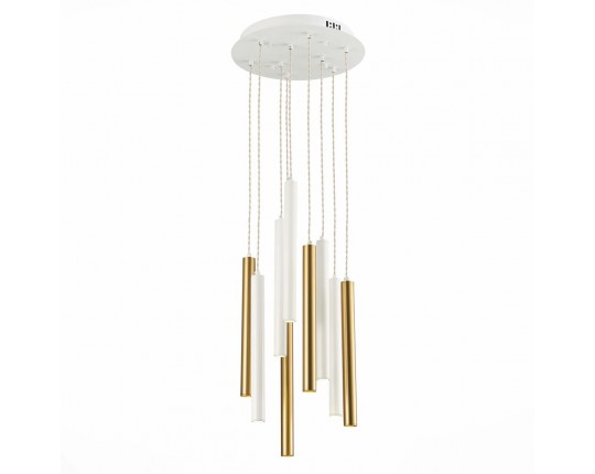 ST153.543.27 Светильник подвесной Белый LED 1*27W 4000K 2 295Lm Ra  IP20 D350xH1 500 180-240V