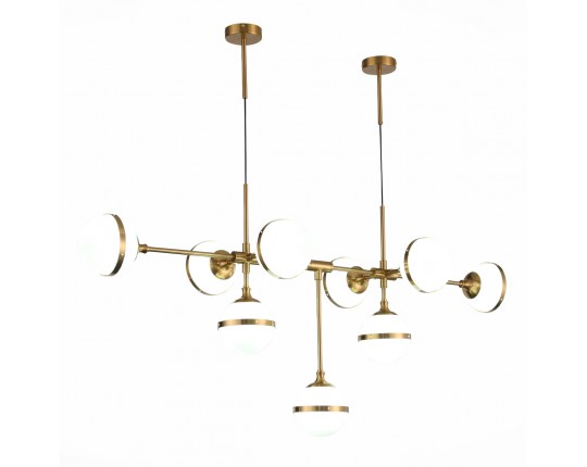 SL1157.303.09 Светильник подвесной ST-Luce Бронза/Белый E14 9*40W