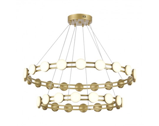 SL6610.203.36 Светильник подвесной ST-Luce золотистый/белый LED 1*70W 4000K