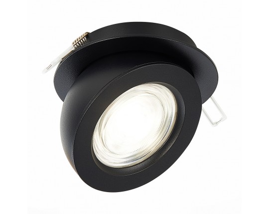 ST654.448.10 Св-к встр. Черный LED 1*10W 4000K 850Lm Ra>90 38° IP20 D109xH60 180-240V