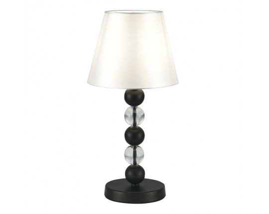 SL2003.404.01 Прикроватная лампа ST-Luce черный/белый E27 1*40W