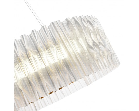 SL6012.203.01 Светильник подвесной ST-Luce Золотистый/Прозрачный LED 1*64W