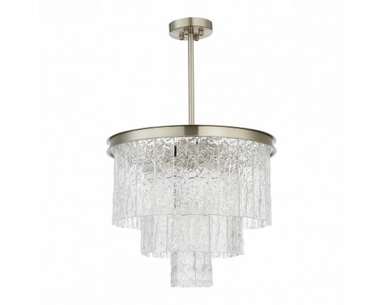 SL1230.102.06 Люстра потолочная ST-Luce Никель/Прозрачный E14 6*60W