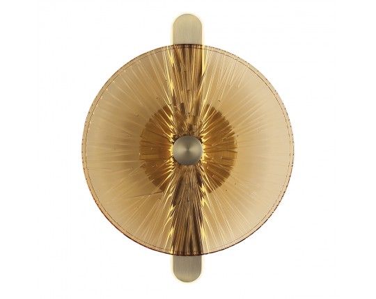 SL6141.311.01 Светильник настенный ST-Luce бронза/янтарь LED 1*11W 4000K