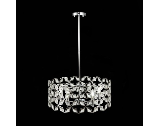 SL1104.103.05 Светильник подвесной ST-Luce хром/прозрачный E14 5*60W