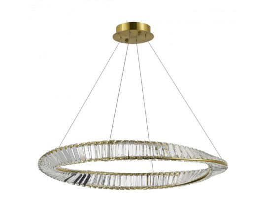 SL6204.311.01 Светильник подвесной ST-Luce Латунь/Прозрачный LED 1*45W 4000K