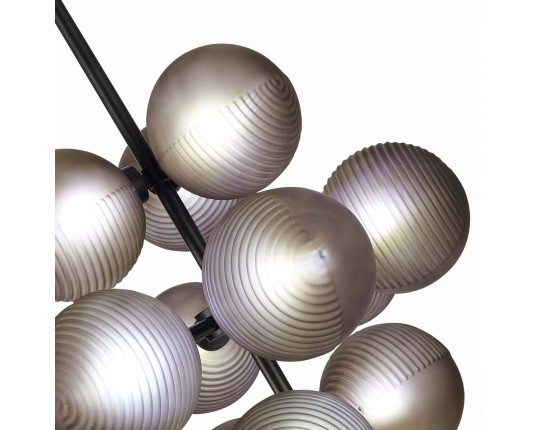 SL1184.403.13 Люстра подвесная ST-Luce Черный/Дымчатый G9 13*5W