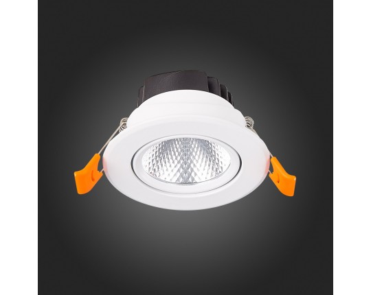 ST211.548.08.36 Св-к встр. Белый LED 1*8W 4000K 640Lm Ra80 36° IP20 D86xH50 220-240V