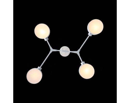 SLE183502-04 Светильник потолочный Белый/Белый E14 4*60W
