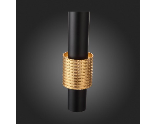 SL1591.403.01 Светильник подвесной ST-Luce Черный, Анодированный золотой/Черный LED 1*6W 3000K