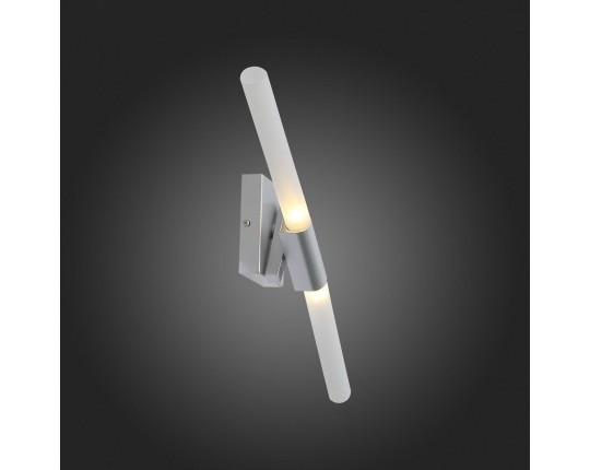 SL947.101.02 Бра ST-Luce Серебристый/Белый G9 2*5W