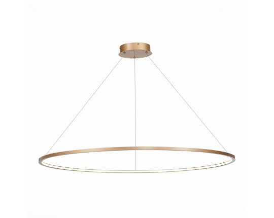ST603.243.57 Светильник подвесной ST-Luce Золотистый/Белый LED 1*57W 4000K