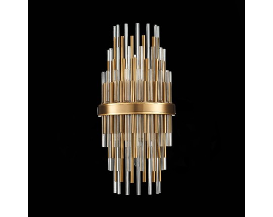 SL1628.301.02 Бра ST-Luce Латунь/Прозрачный, Латунь E14 2*40W