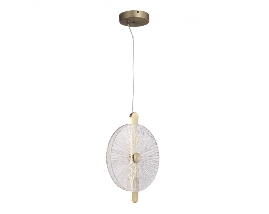 SL6141.303.01 Светильник подвесной ST-Luce бронза/прозрачный LED 1*11W 4000K