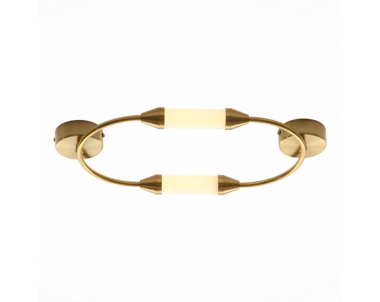 SL6004.301.02 Бра ST-Luce Латунь/Белый LED 2*4W 3000K