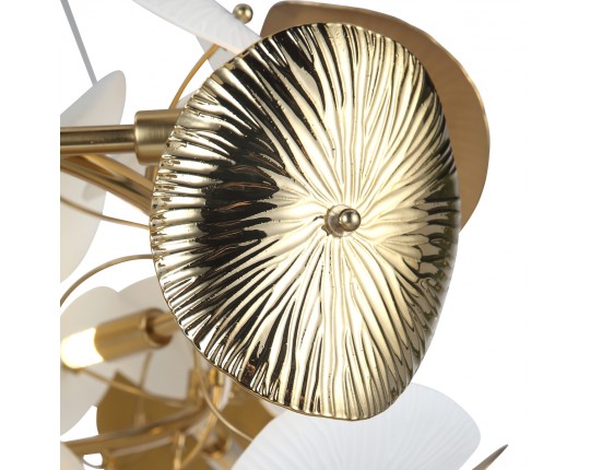 SL1518.303.10 Светильник подвесной ST-Luce Латунь/Белый G9 10*5W 4000K