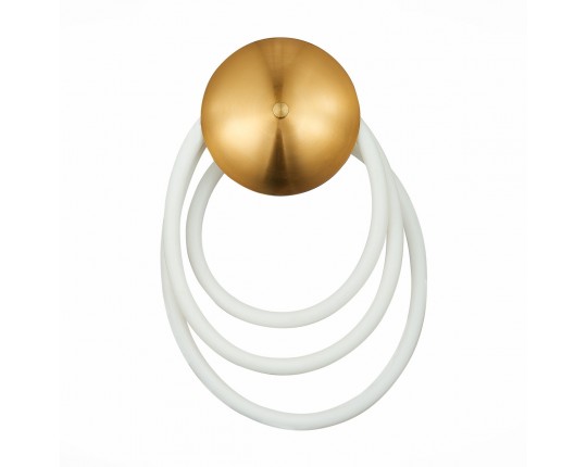 SL6102.311.30 Светильник настенный ST-Luce Латунь/Белый LED 1*30W 4000K