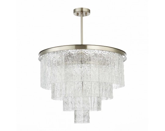 SL1230.102.08 Люстра потолочная ST-Luce Никель/Прозрачный E14 8*60W