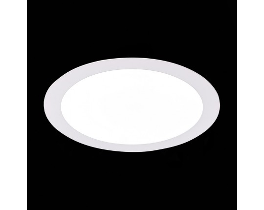 ST209.548.18 Св-к встр. Белый LED 1*18W 4000K 1 350Lm Ra80 110° IP20 D225xH8 90-265V