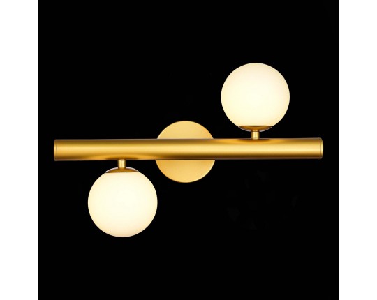 SL1185.201.02 Бра ST-Luce Золотистый/Белый G9 2*5W