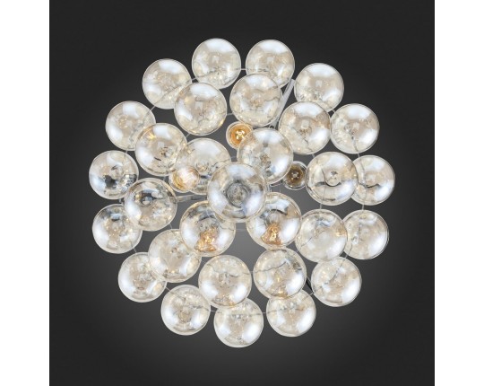 SL432.203.05 Светильник подвесной ST-Luce Хром/Коньячный E27 5*60W