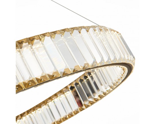 SL1622.363.01 Люстра подвесная ST-Luce Латунь/Прозрачный LED 1*40W 4000K