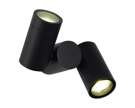 SL9011.402.02 Светильник уличный потолочный ST-Luce черный/белый GU10 2*50W