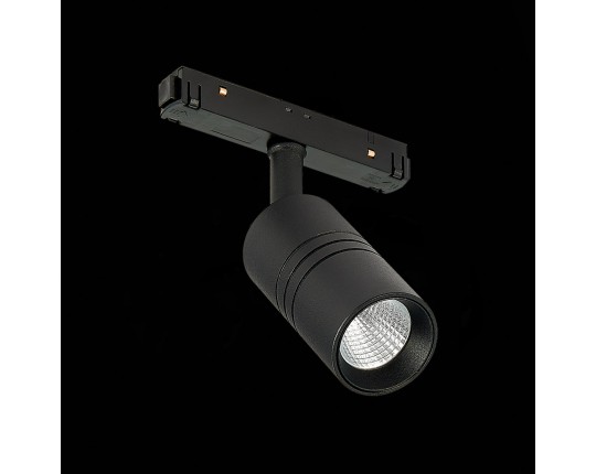 ST365.446.07 Магнитный трековый светильник Черный LED 1*7W 4000K 595Lm Ra>90 36° IP20 D44xH90 48V