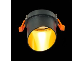 ST214.408.01 Св-к встр. Черный GU10 1*50W  IP20 L68xW68xH68 220V Без ламп