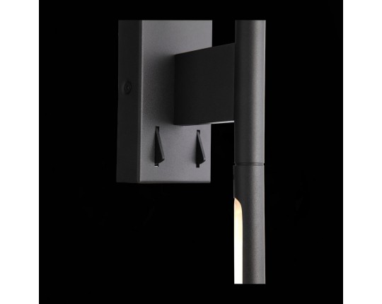 SL1580.401.01 Светильник настенный ST-Luce Черный/Белый LED 1*12W 3200K