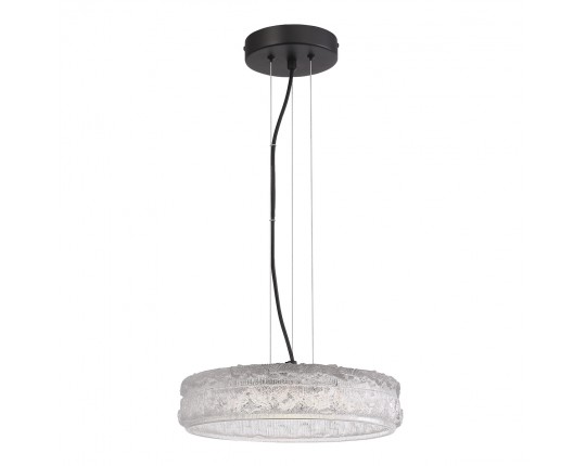 SL6143.403.01 Светильник подвесной ST-Luce черный/прозрачный LED 1*15W 4000K SL6143.403.01 Светильник подвесной ST-Luce черный/прозрачный LED 1*15W 4000K