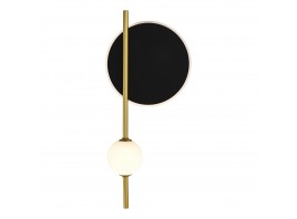 SL6507.431.02 Светильник настенный ST-Luce Шампань, Черный/Белый LED 1+1*9+4W 4000K