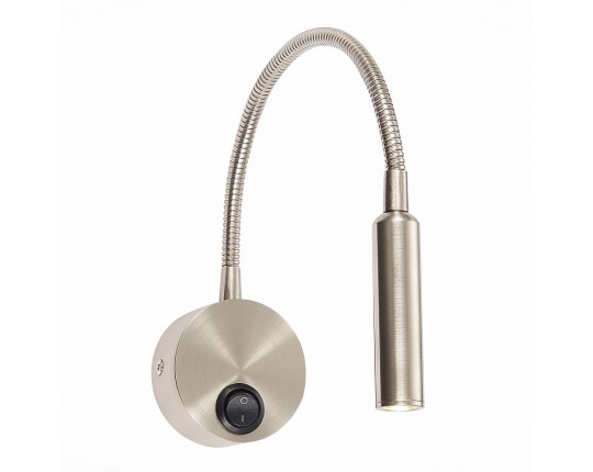 ST653.131.01 Светильник настенный ST-Luce Никель/Никель LED 1*3W 3000K