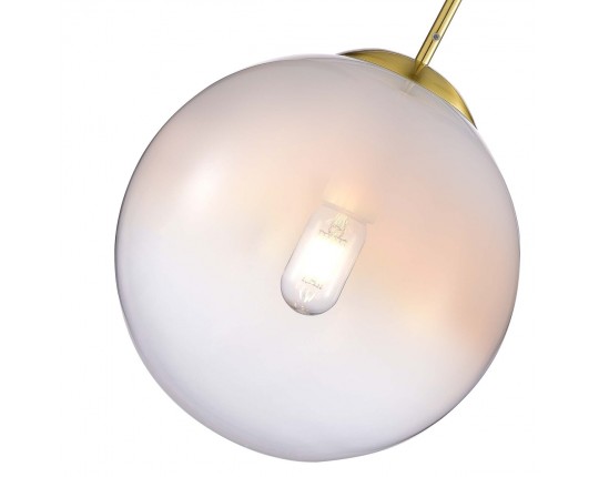 SL1190.213.01 Подвес ST-Luce Золотистый/Прозрачно-белый E27 1*60W