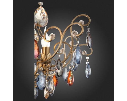 SL421.303.08 Люстра подвесная ST-Luce Бронза/Мульти E14 8*40W