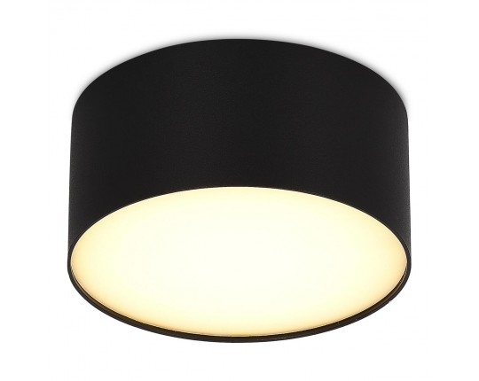 ST606.432.12 Светильник потолочный Черный LED 1*12W 3000K 1 080Lm Ra>85 120° IP20 D120xH55 185-265V