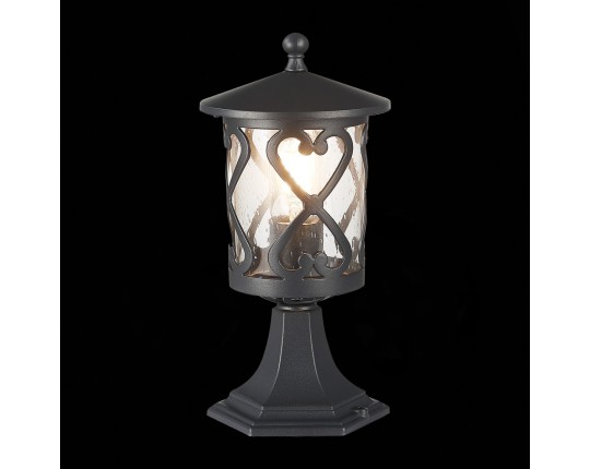 SL085.405.01 Светильник уличный наземный ST-Luce Черный/Черный, Прозрачный E27 1*60W