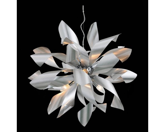 SL453.003.06E Люстра подвесная ST-Luce Алюминий/Алюминий E14 6*40W