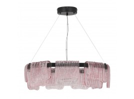 SL6021.403.54 Светильник подвесной ST-Luce черный/розовый LED 1*54W 3000K