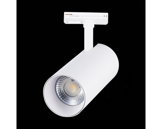 ST350.536.30.36 Св-к трек. Белый LED 1*30W 3000K 2 700Lm Ra≥90 36° IP20 L177xW77xH204 100-240V