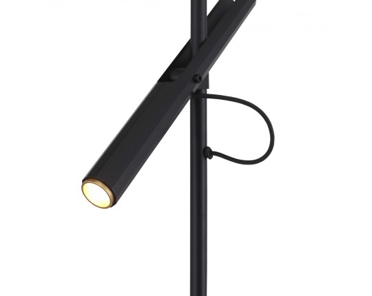 SL6210.404.01 Прикроватная лампа ST-Luce Черный/Черный, Золотистый LED 1*3W 3000K