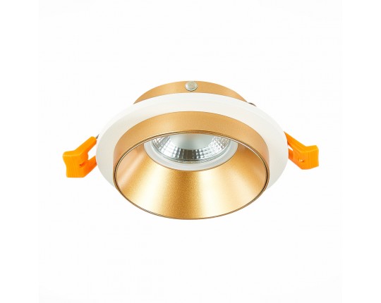 ST206.258.01 Св-к встр. Белый GU10 1*50W  IP20 D92xH38 220V Без ламп