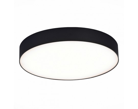 ST606.442.48 Светильник потолочный Черный LED 1*48W 4000K 4 320Lm Ra>85 120° IP20 D400xH55 185-265V