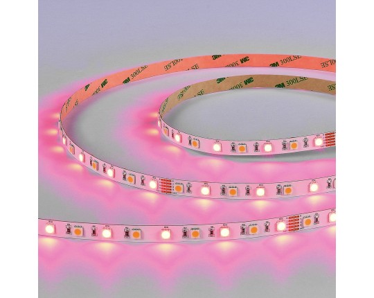 ST019.318.20RGBW Светодиодная лента SMD5050  - 17.28W/M 3000K+RGB 300Lm Ra>90 IP20 L1 000xW10xH- 24V