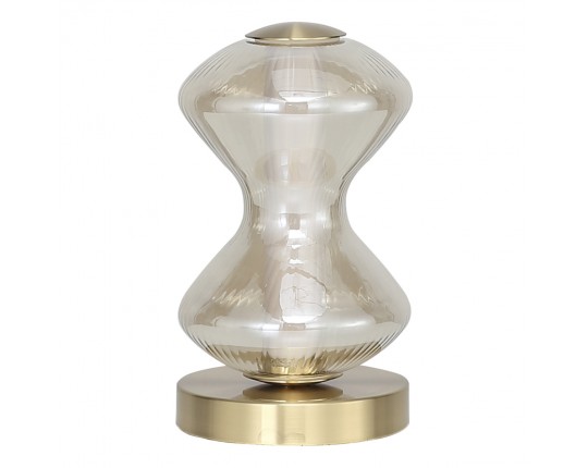 SL6136.204.01 Прикроватная лампа ST-Luce золото/коньячный LED 1*6W 3000K