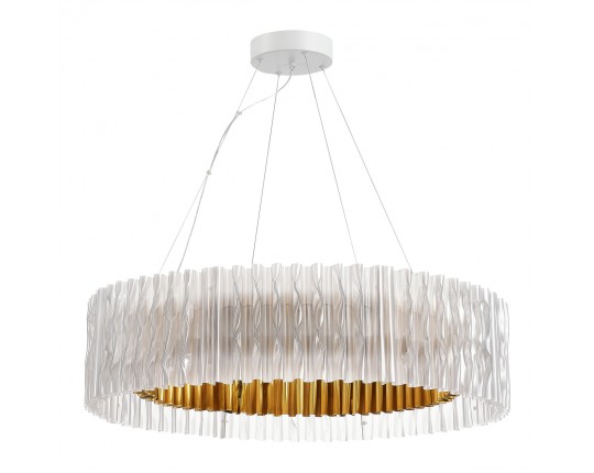 SL6012.213.01 Светильник подвесной ST-Luce Золотистый/Прозрачный LED 1*87W 3000K