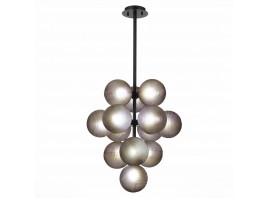 SL1184.403.13 Люстра подвесная ST-Luce Черный/Дымчатый G9 13*5W