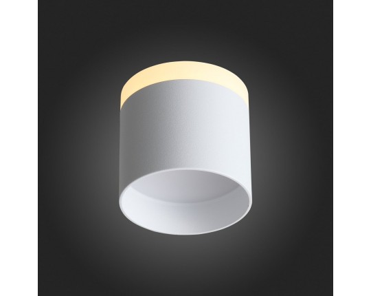 ST102.502.09 Светильник потолочный Белый LED 1*9W 3000K 702Lm Ra>80 120° IP20 D79xH75 170-240V